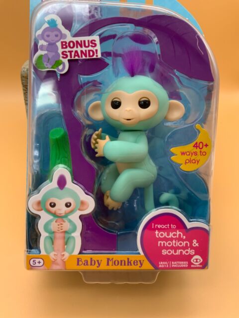 Fingerling Baby Monkey Zoe New in Box w/Stand Wow Wee Canada Inc.