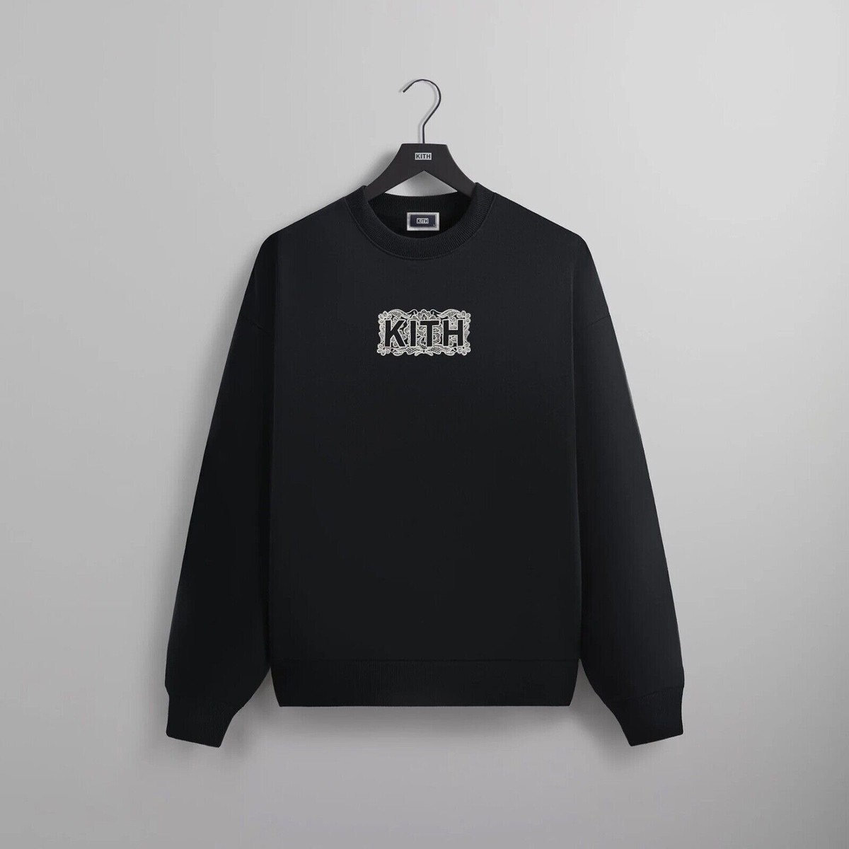 関税送料込【KITH NYC】Kith Floral Lace Nelson Crewneck 🔥SOLD OUT🔥Kith Floral Lace Nelson Crewneck | XL | IN STOCK