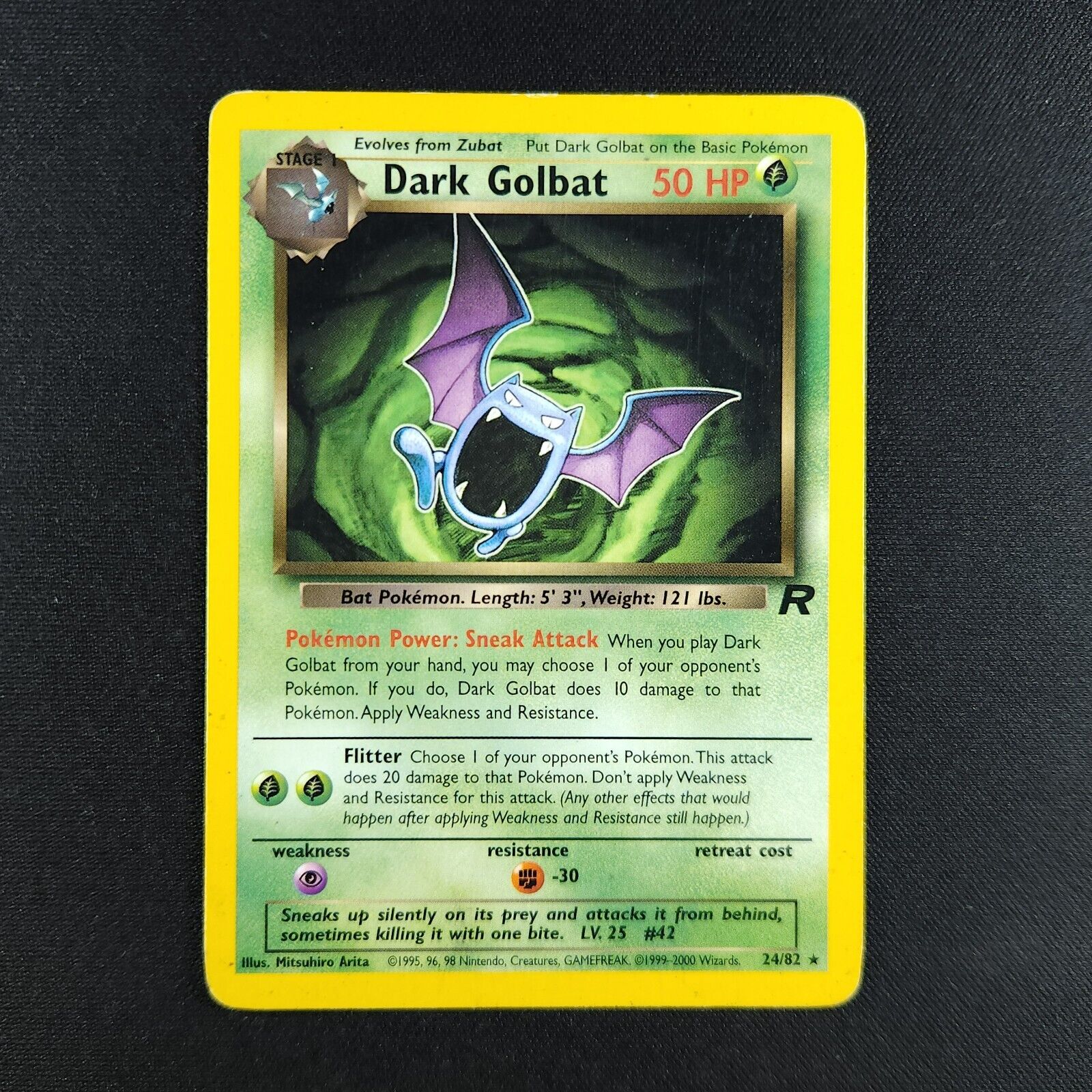 Dark Golbat 24/84 - Team Rocket - Pokemon Card