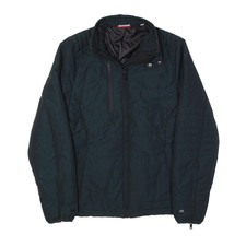 Russell Athletic Quilted Jacket Black Womens M