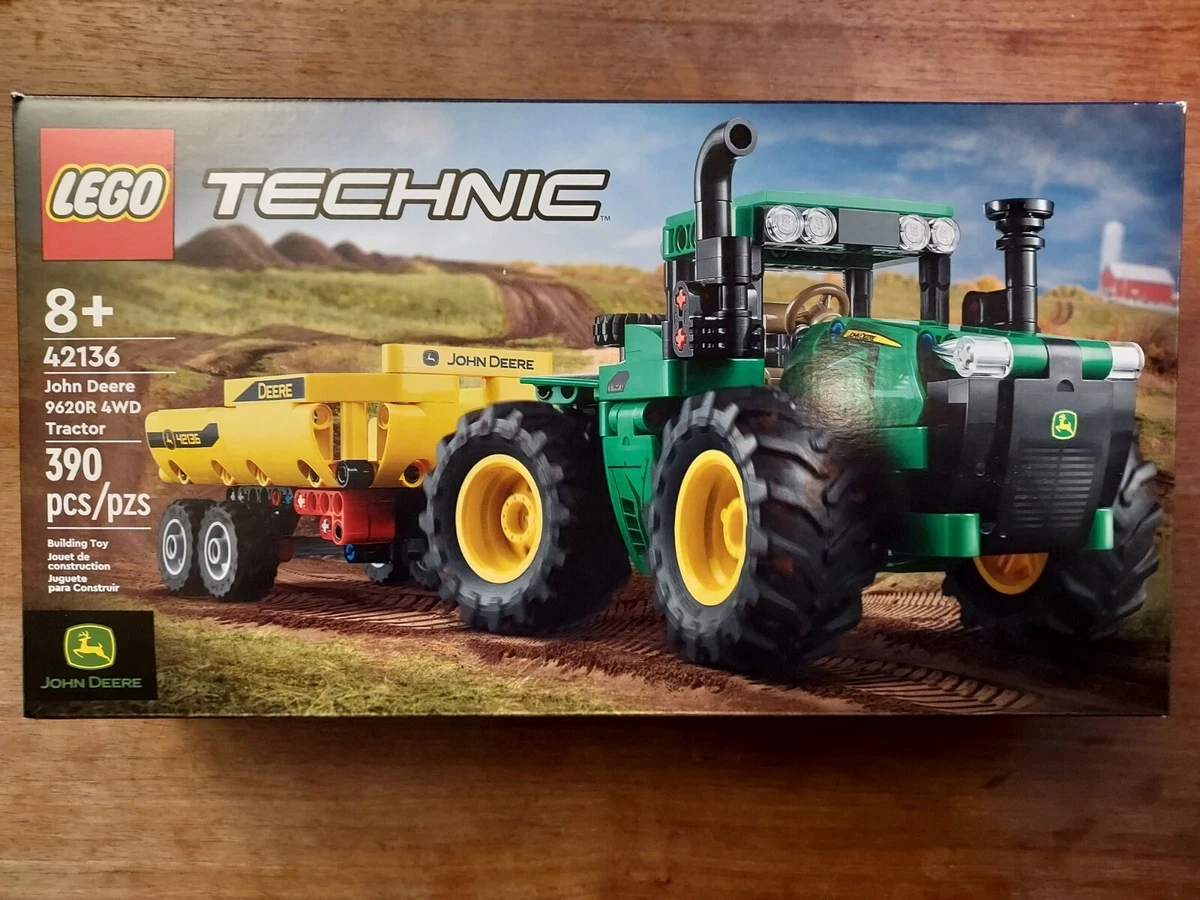 LEGO Technic John Deere 9620R 4WD Tractor 42136 Building Set