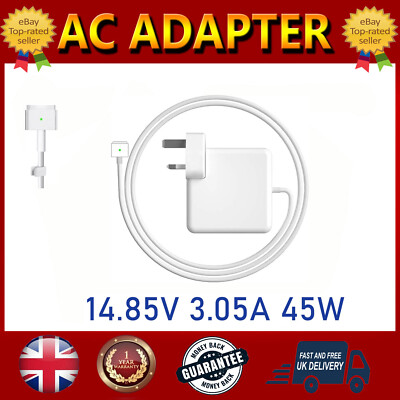 45W Mag Safe 2 Netzteil Ladegerät für MacBook Air 11'' 13'' A1465 A1466 2012-17