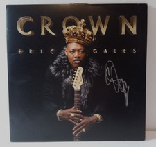 Eric Gales Crown Vinyl Double LP Signed 2022 Liquid Gold Colored Vinyl - LOOK!