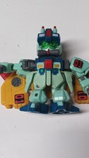 Robot Toy Action Figure Green and Yellow Armor with 01 Markings