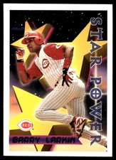 Barry Larkin 1996 Topps #6 Cincinnati Reds MLB READ FREE SHIPPING AutographDen
