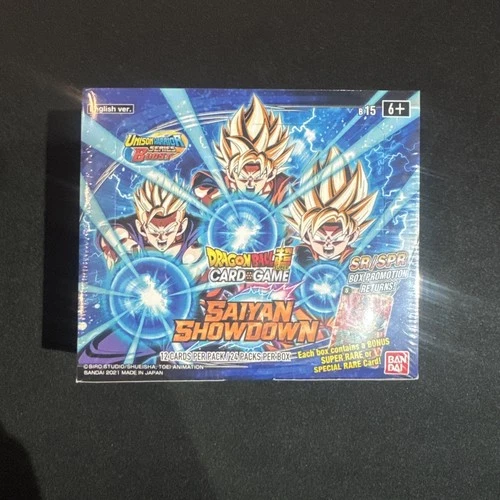 Bandai 2021 Dragon Ball Super Saiyan Showdown DBS-B15 - Booster Box