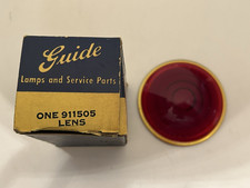 1 General Motors Corp Guide Lamp Part No. 911505 3 Inch Red Beehive Lens Nos Oem