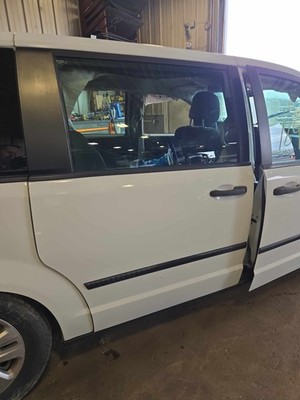 Used Rear Right Door Assembly Rear Side fits: 2015 Dodge Caravan Passenger Van R