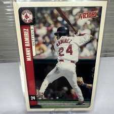Upper Deck 2001 Victory Manny Ramirez #148 Boston Red Sox Baseball Card