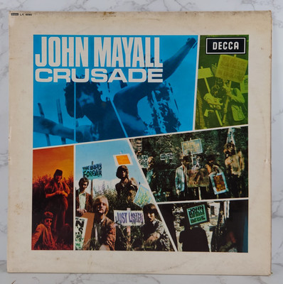 John Mayall's Bluesbreakers   Crusade 12'' Vinyl Album LP 1967