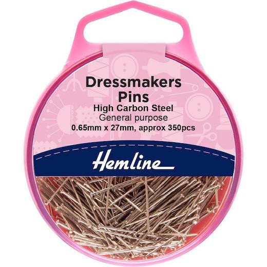 Hemline 26mm Dressmakers Pins H700