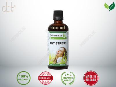 Dr. Biomaster Antistress Tinktur 100ml - Natürliche Stimmungs-, Schlaf- und Angstlinderung