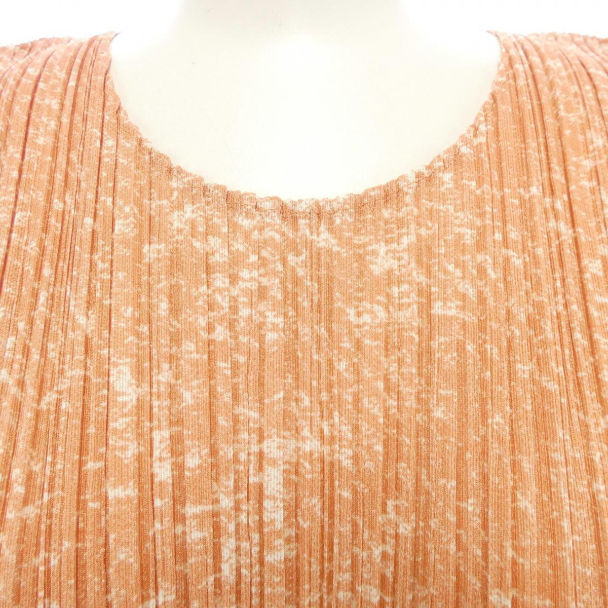 Pleats Please ISSEY MIYAKE Tops SIZE 4 Pink sheer PP31JK421 Pleats Please ISSEY MIYAKE Tops SIZE 4 Pink sheer PP31JK421