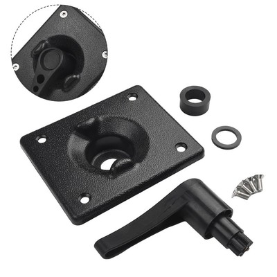 Brand New Ruderzubehör Kajakkanu Kit Quadratische Basis Ruder Steuerteile