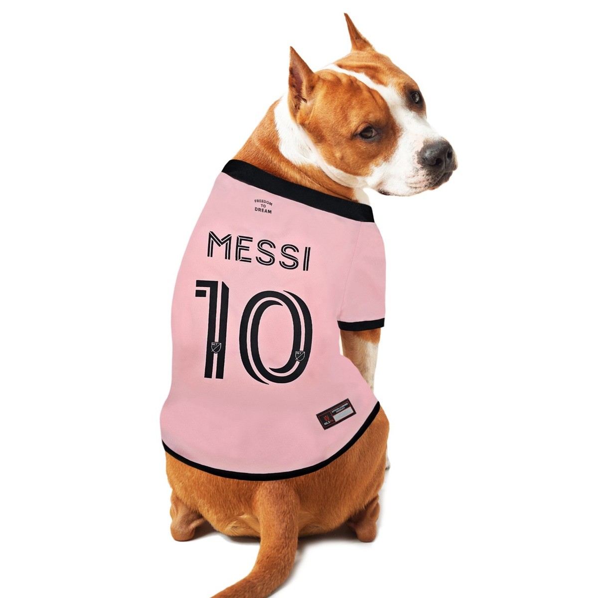 Dog Jersey Fc Barcelona Dog Collar Pets First MLSPA Lionel Messi