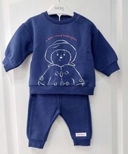 Baby Boys Paddington Bear Blue Sweatshirt & Joggers Set 0-3 Months