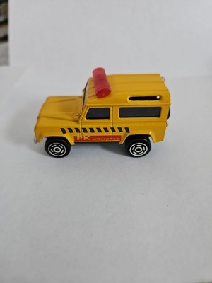 1990s MAJORETTE LAND ROVER CONSTRUCTION FK ENTERPRISE NO 270 NINETY SAFARI