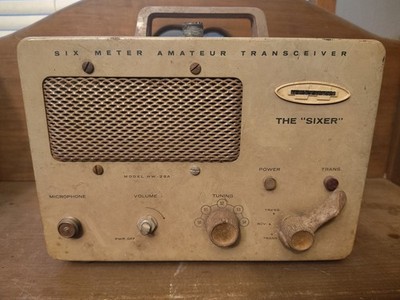 Heathkit The Sixer 6 Meter QRP CW/Voice Tube Lunchbox Transceiver