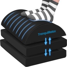 Foot Rest for Under Desk at Work, Gaming Accessories Foot Stool with 3 Adjustabl