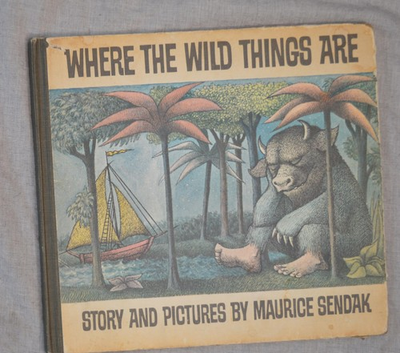#ad #ad Where The Wild Things Are Maurice Sendak 1963 First edition No Dust Jacket VTG $84.95