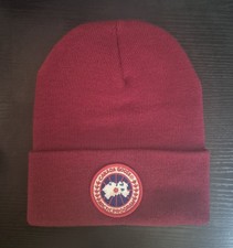 Canada Goose Maroon Red Wine - Knit Beanie Hat Cap