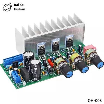2.1 Channel Overweight Subwoofer Speaker Amplifier Board TDA2050+TDA2030 High Fi