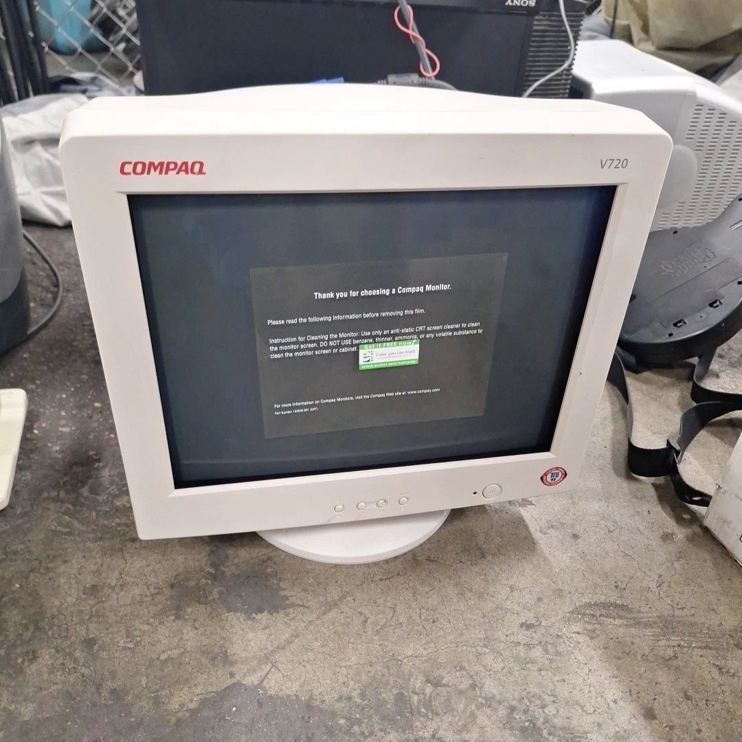 HP Compaq V1000 21 Monitor CRT
