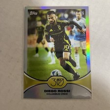 2025 Topps MLS 30th Anniversary Collection Silver Foil #66/75 Diego Rossi #28
