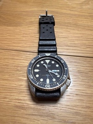 Vintage SEIKO 7548-7000 150mm Diver's Quartz Men's From JAPAN