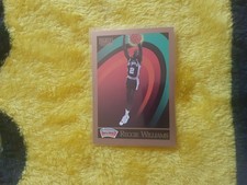 San Antonio Spurs  Reggie Williams  1990 SKYBOX NBA BASKETBALL Card #416   NM-MT