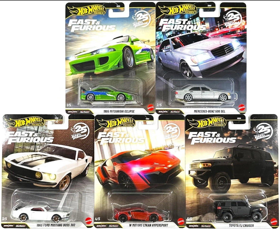 Hot Wheels 2026 Fast & Furious Premium - 1995 Mitsubishi Eclipse