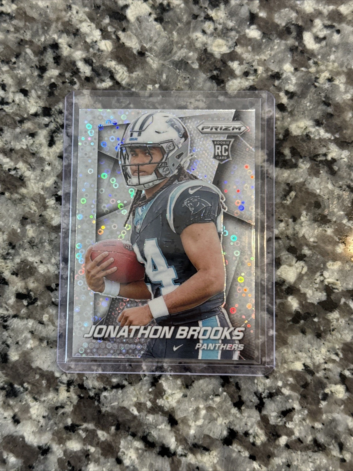 Jonathon Brooks Panini Prizm Prizm Flashback Rookie #7 Gold Prizm