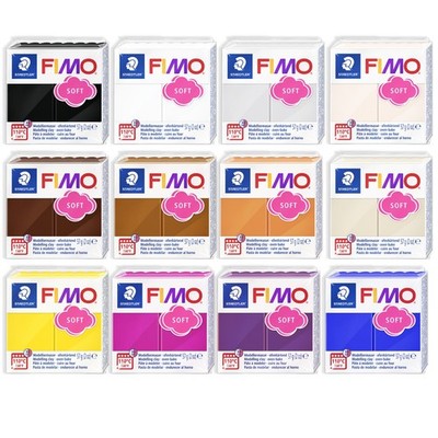FIMO Soft Polymer Modelliermasse Ofen Modellier Ton 57 g Set 3
