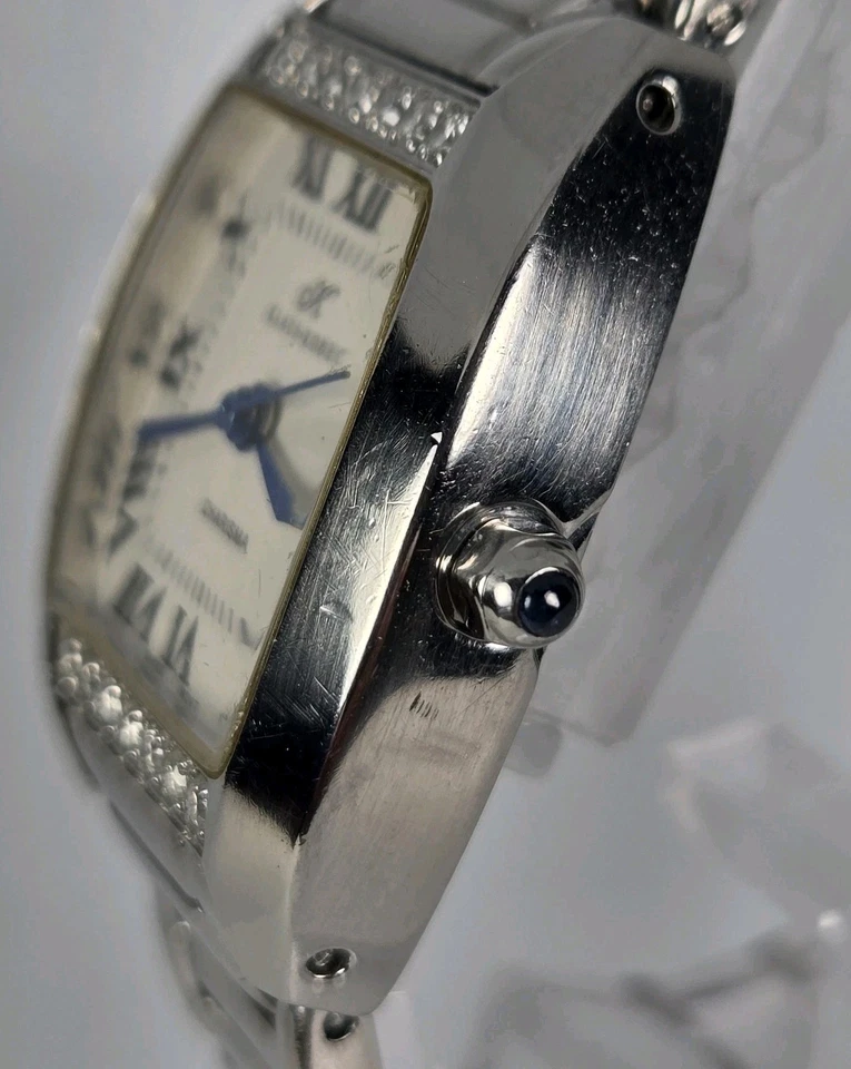 KLAUS KOBEC CARISMA MUJER ACERO INOXIDABLE 24X30mm RESISTENTE AL AGUA 3ATM SUIZO  Foto 2 de 4