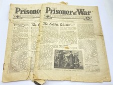 WW2 July 1944 & 1945 British Red Cross The Prisoner Of War Magazines