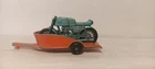 MATCHBOX LESNEY , HONDA MOTORCYCLE on TRAILER , 38c , c1967