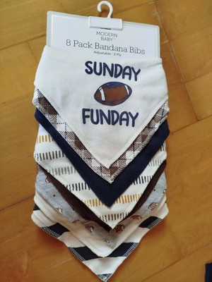 Neu 8 x  Baby Spucktücher Halstücher Beige   original Verpackt one size