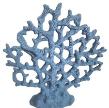 Blue Coral Reef Resin Decor Beach Sealife Theme Home Decoration RV