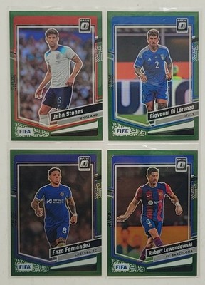2023-24 Panini Donruss Soccer FIFA Optic Green /5 - Singles