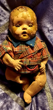 Vintage Antique Doll Composite Rubber Spooky Scary Haunted Halloween Oddities