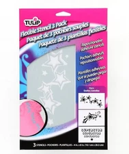Tulip 29905 Flexible Stencil Packs- Stars