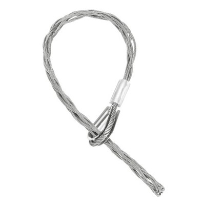 18-25mm Cable Pulling Socks Grip 0.63 m Stainless Wire Mesh Puller Socks Grip