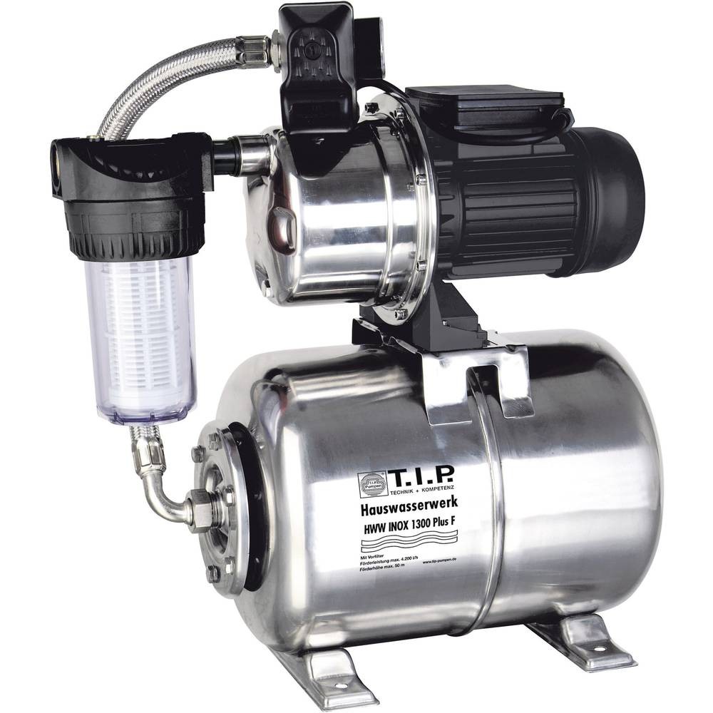 Surpresseur filtration intégrée T.I.P. 31155 débit 4350l/h pour arrosage de jardin