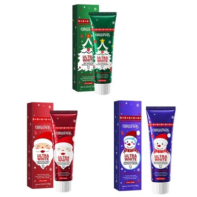 1Pcs Christmas Lasting Fresh Breath Teeth Cleaning For Oral Dental Health 100g