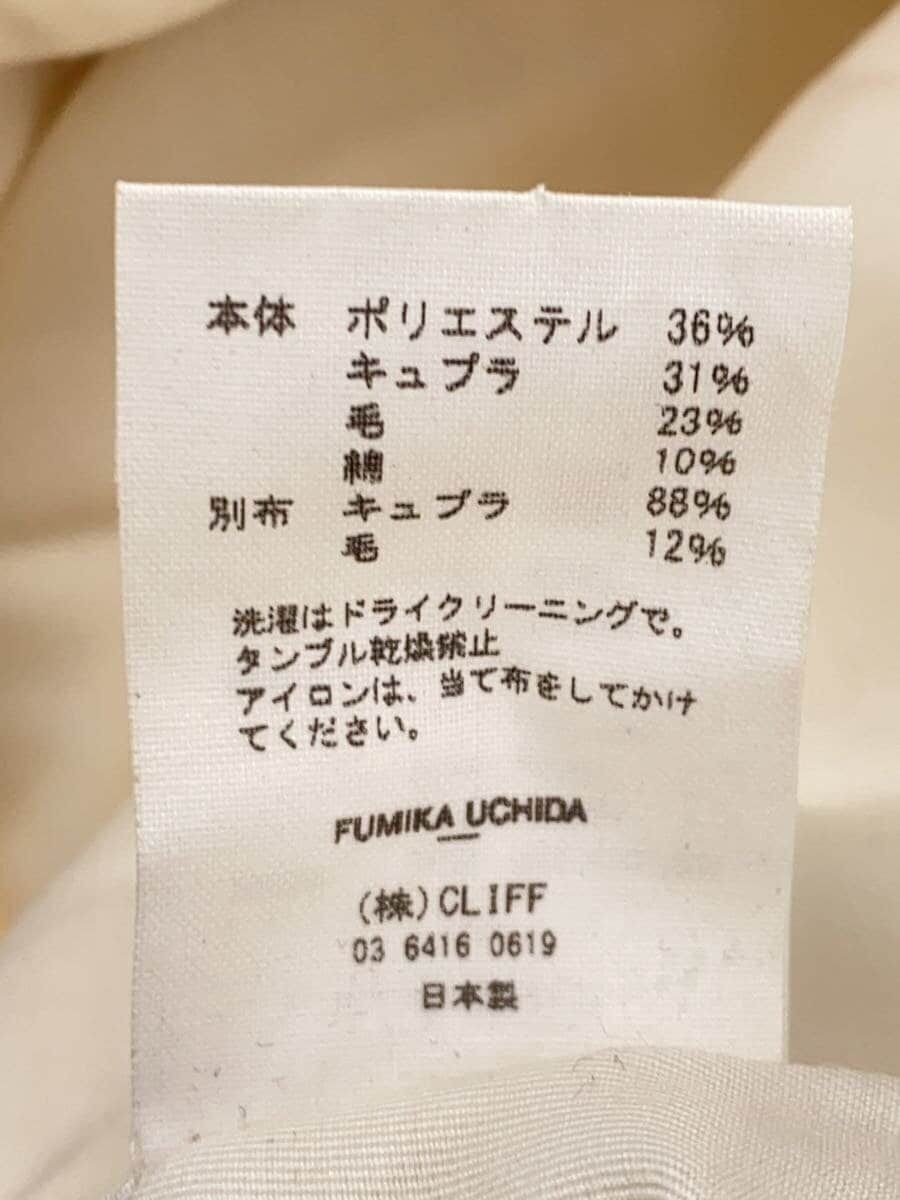 ALTRA CLIFF altro cappotto 36 poliestere panna FU G OP007 trapuntato