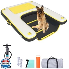 HEYLIFE Inflatable Dog Water Ramp Pool Ladder for Boats Docks Raft Swimming P