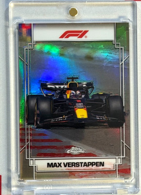 2024 Topps Chrome Formula 1 F1 Max Verstappen Inside Trax SSP Case Hit #IT-1
