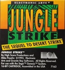 Jungle Strike For Sega Genesis Vintage