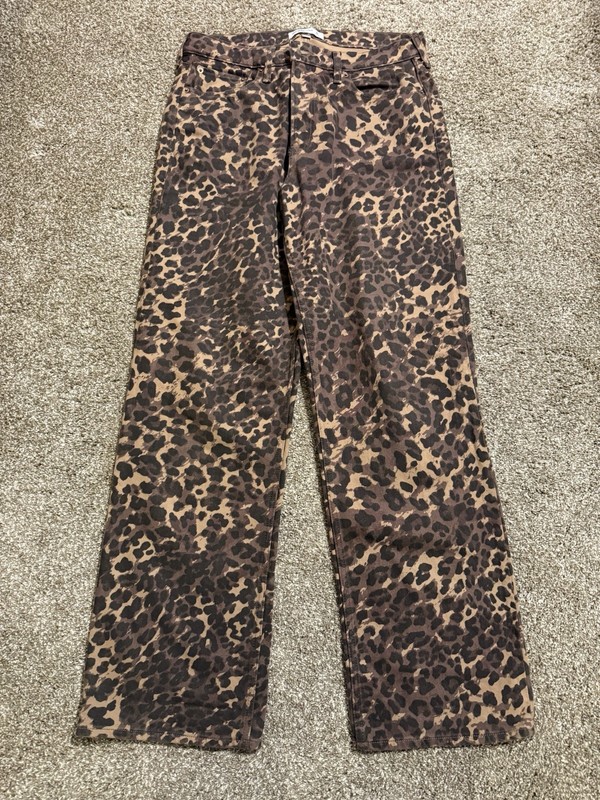 Abercrombie Curvy Love Women’s 31 12 Animal Print NWOT