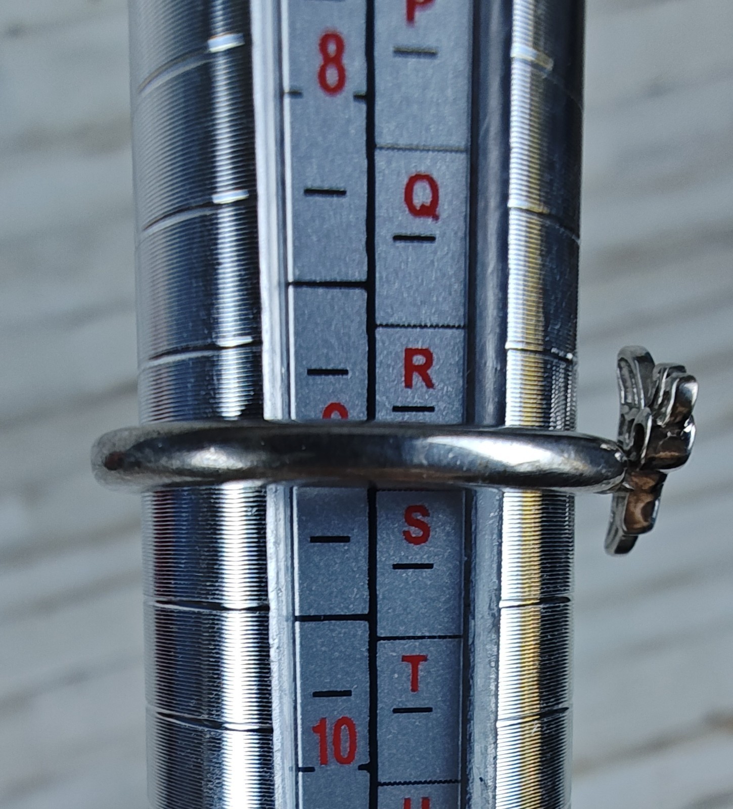 Sterling Silver Stackable Expressions Rhodium But… - image 5